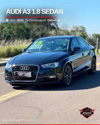 AUDI A3 1.8 TFSI SEDAN 16V 180CV GASOLINA 4P AUTOMÁTICO
